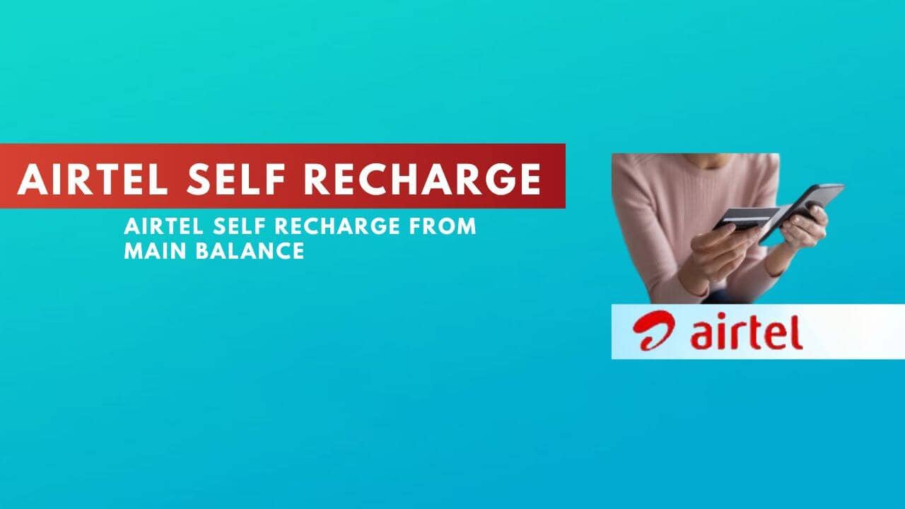 Airtel Self Recharge from Balance Step By Step | Only 3 Minute